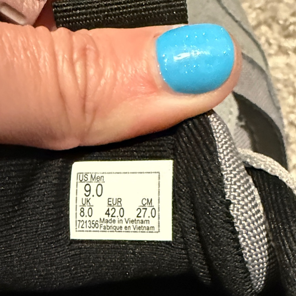 Vans Men's Black and Gray Sneakers - Picture 4 of 4